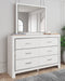 Altyra Dresser and Mirror - Aras Mattress And Furniture(Las Vegas, NV)