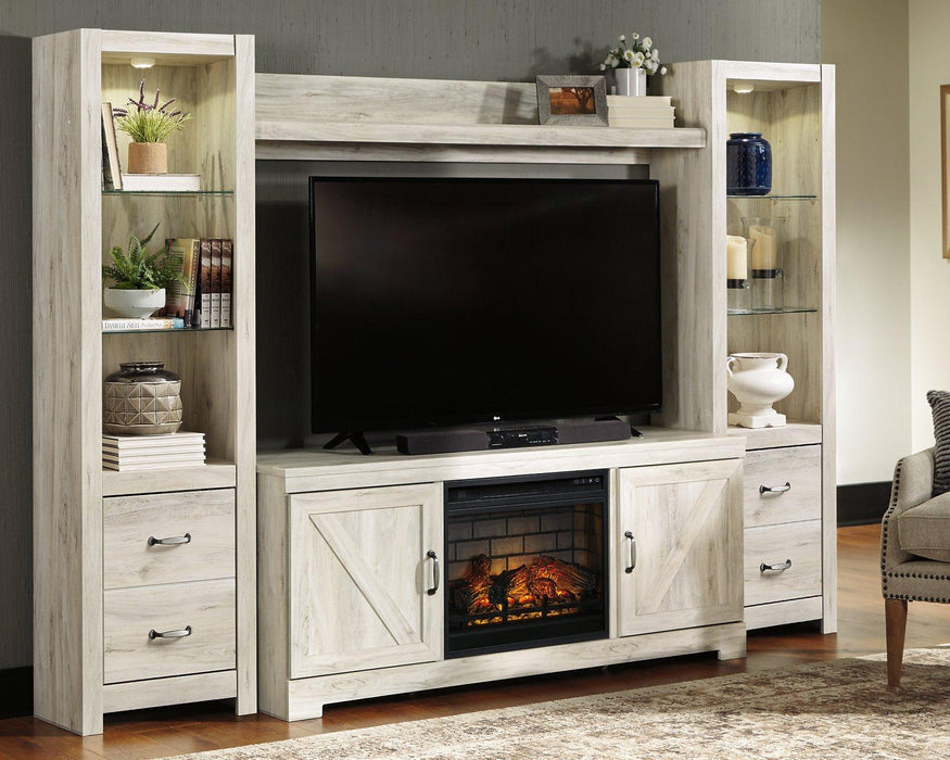 Bellaby 4-Piece Entertainment Center with Electric Fireplace - Aras Mattress And Furniture(Las Vegas, NV)