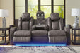 Fyne-Dyme Power Reclining Sofa - Aras Mattress And Furniture(Las Vegas, NV)