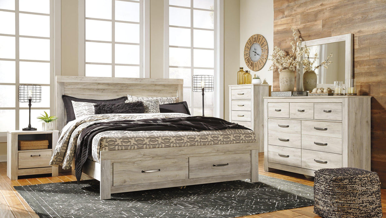 Bellaby Bed with 2 Storage Drawers - Aras Mattress And Furniture(Las Vegas, NV)
