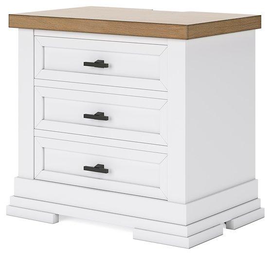 Ashbryn Nightstand - Aras Mattress And Furniture(Las Vegas, NV)