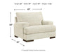 Caretti Oversized Chair - Aras Mattress And Furniture(Las Vegas, NV)