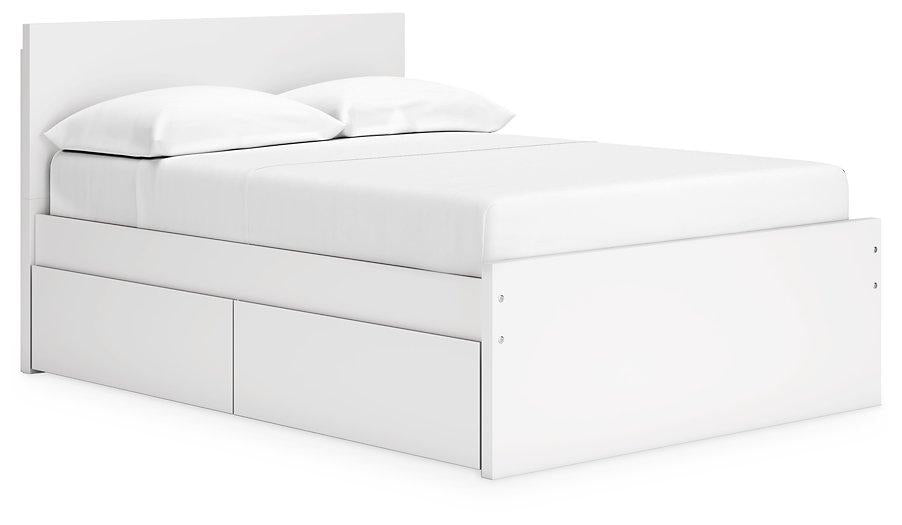 Onita Panel Bed with 2 Side Storage - Aras Mattress And Furniture(Las Vegas, NV)