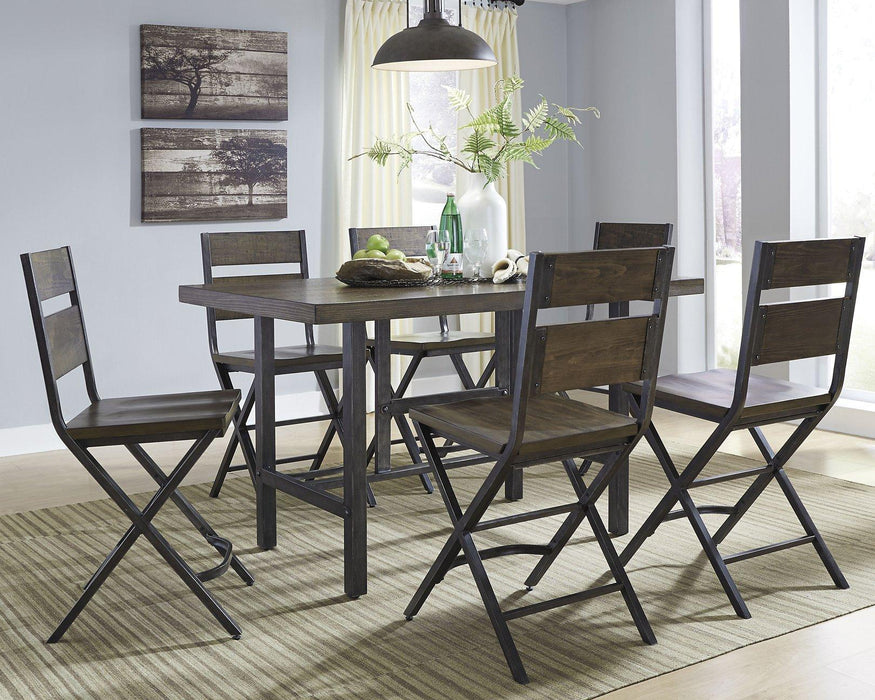 Kavara Counter Height Dining Set - Aras Mattress And Furniture(Las Vegas, NV)