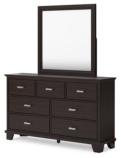 Covetown Dresser and Mirror - Aras Mattress And Furniture(Las Vegas, NV)