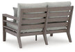 Hillside Barn Outdoor Loveseat with Cushion - Aras Mattress And Furniture(Las Vegas, NV)