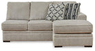 Calnita Sectional with Chaise - Aras Mattress And Furniture(Las Vegas, NV)