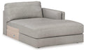 Amiata Sectional with Chaise - Aras Mattress And Furniture(Las Vegas, NV)