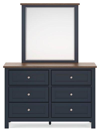 Landocken Dresser and Mirror - Aras Mattress And Furniture(Las Vegas, NV)