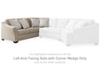 Brogan Bay 3-Piece Sectional with Cuddler - Aras Mattress And Furniture(Las Vegas, NV)