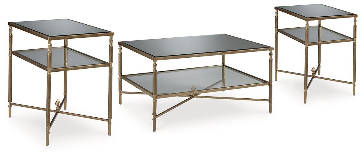 Cloverty Occasional Table Set - Aras Mattress And Furniture(Las Vegas, NV)