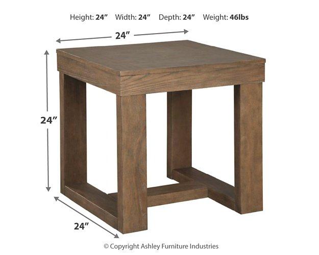Cariton End Table - Aras Mattress And Furniture(Las Vegas, NV)