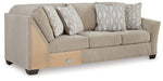 Brogan Bay 3-Piece Sectional with Cuddler - Aras Mattress And Furniture(Las Vegas, NV)