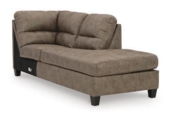 Navi 2-Piece Sectional Sofa Sleeper Chaise - Aras Mattress And Furniture(Las Vegas, NV)