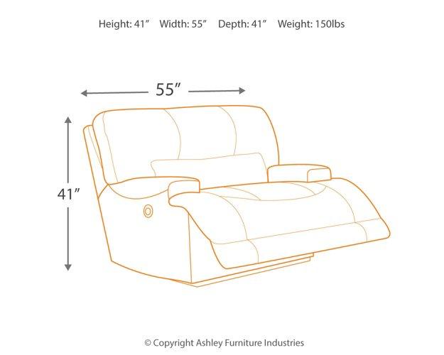 McCaskill Oversized Power Recliner - Aras Mattress And Furniture(Las Vegas, NV)