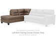 Navi 2-Piece Sectional Sofa Sleeper Chaise - Aras Mattress And Furniture(Las Vegas, NV)