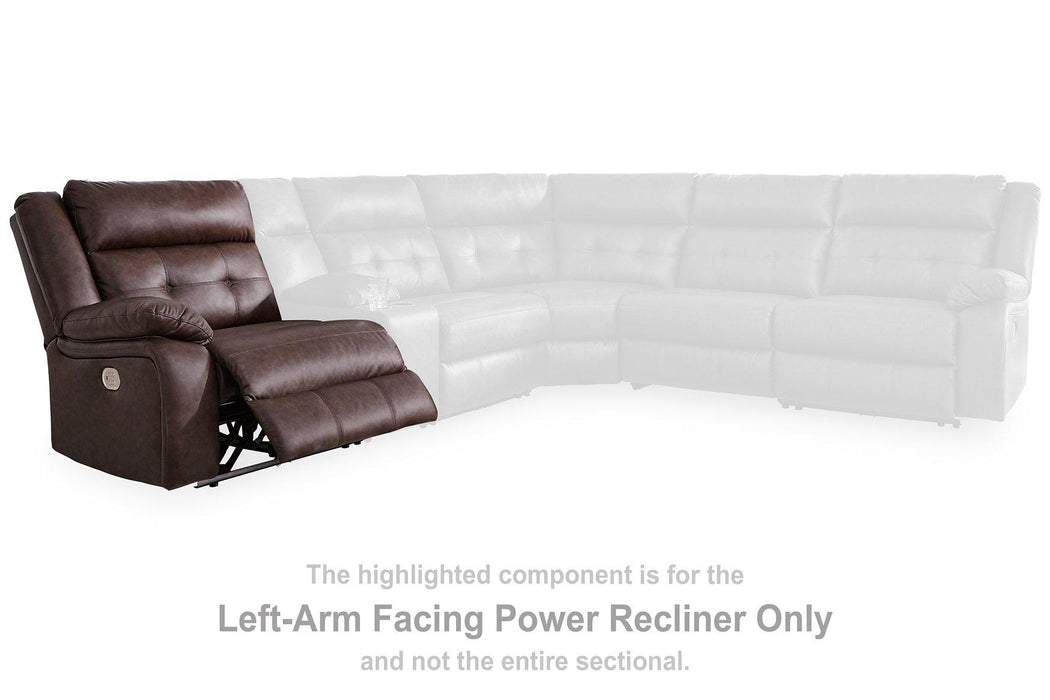 Punch Up Power Reclining Sectional - Aras Mattress And Furniture(Las Vegas, NV)