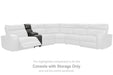 Samperstone Power Reclining Sectional - Aras Mattress And Furniture(Las Vegas, NV)