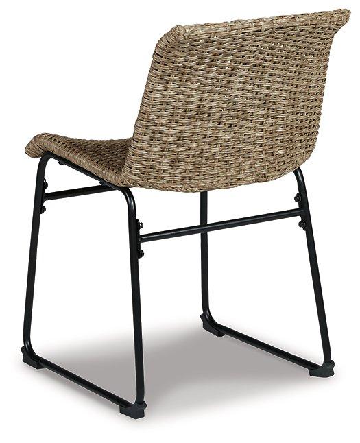 Amaris Outdoor Dining Chair (Set of 2) - Aras Mattress And Furniture(Las Vegas, NV)