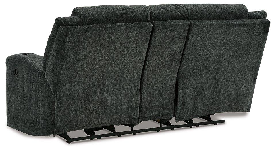 Martinglenn Reclining Loveseat with Console - Aras Mattress And Furniture(Las Vegas, NV)