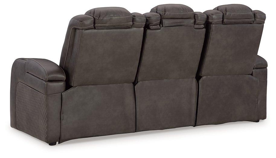 Fyne-Dyme Power Reclining Sofa - Aras Mattress And Furniture(Las Vegas, NV)