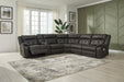 Mackie Pike Power Reclining Sectional - Aras Mattress And Furniture(Las Vegas, NV)