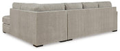 Calnita Sectional with Chaise - Aras Mattress And Furniture(Las Vegas, NV)