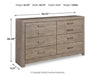 Culverbach Dresser and Mirror - Aras Mattress And Furniture(Las Vegas, NV)