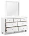 Fortman Dresser and Mirror - Aras Mattress And Furniture(Las Vegas, NV)