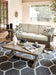 Beachcroft Beachcroft Nuvella Sofa with Coffee and End Table - Aras Mattress And Furniture(Las Vegas, NV)