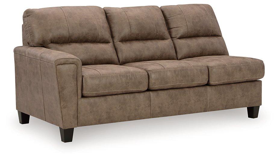 Navi 2-Piece Sectional Sofa Sleeper Chaise - Aras Mattress And Furniture(Las Vegas, NV)