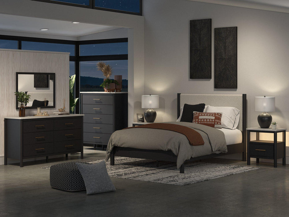 Cadmori Upholstered Bed - Aras Mattress And Furniture(Las Vegas, NV)