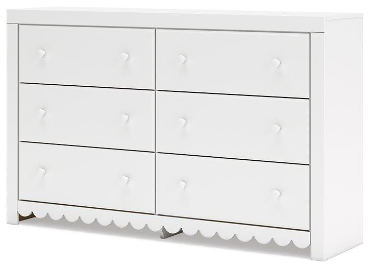 Mollviney Dresser and Mirror - Aras Mattress And Furniture(Las Vegas, NV)