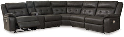 Mackie Pike Power Reclining Sectional - Aras Mattress And Furniture(Las Vegas, NV)