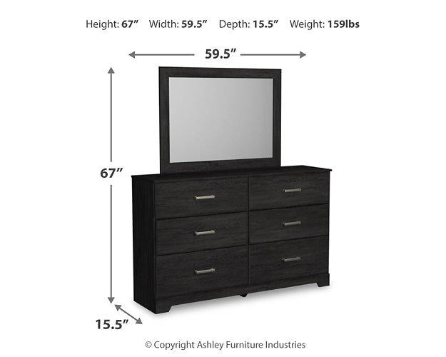 Belachime Dresser and Mirror - Aras Mattress And Furniture(Las Vegas, NV)