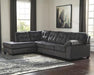 Accrington 2-Piece Sectional with Chaise - Aras Mattress And Furniture(Las Vegas, NV)