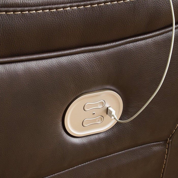 Dunleith Power Reclining Sofa - Aras Mattress And Furniture(Las Vegas, NV)