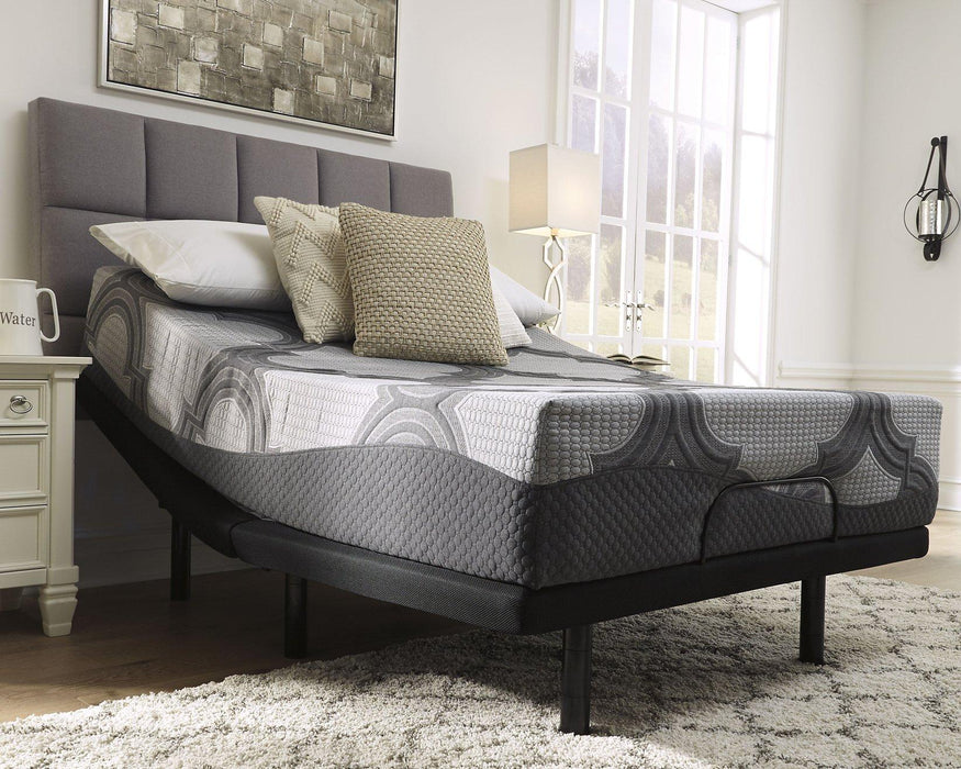 12 Inch Ashley Hybrid King Adjustable Base and Mattress - Aras Mattress And Furniture(Las Vegas, NV)