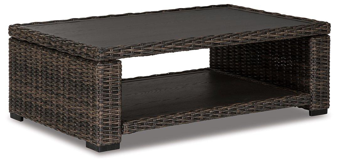 Grasson Lane Outdoor Occasional Table Set - Aras Mattress And Furniture(Las Vegas, NV)