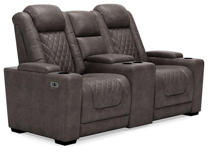 HyllMont Power Reclining Living Room Set - Aras Mattress And Furniture(Las Vegas, NV)