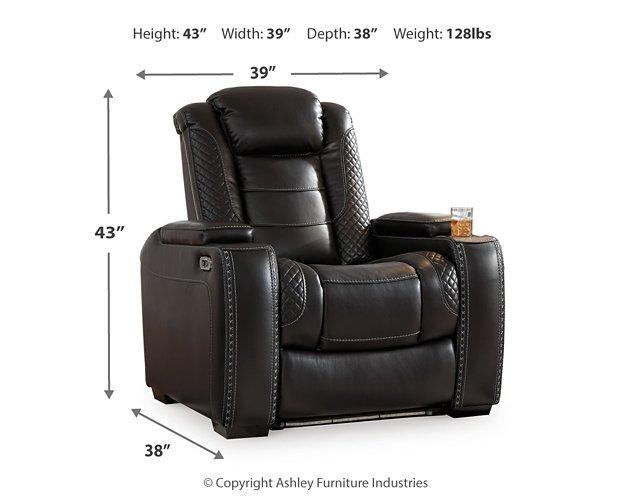 Party Time Power Recliner - Aras Mattress And Furniture(Las Vegas, NV)