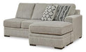 Calnita Sectional with Chaise - Aras Mattress And Furniture(Las Vegas, NV)