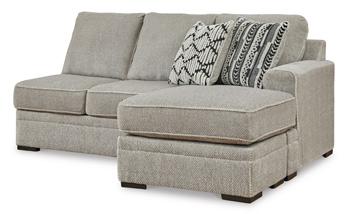 Calnita Sectional with Chaise - Aras Mattress And Furniture(Las Vegas, NV)