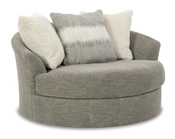 Creswell Oversized Swivel Accent Chair - Aras Mattress And Furniture(Las Vegas, NV)