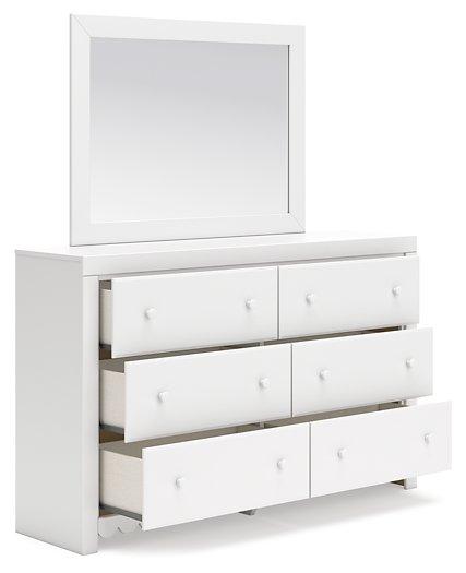 Mollviney Dresser and Mirror - Aras Mattress And Furniture(Las Vegas, NV)