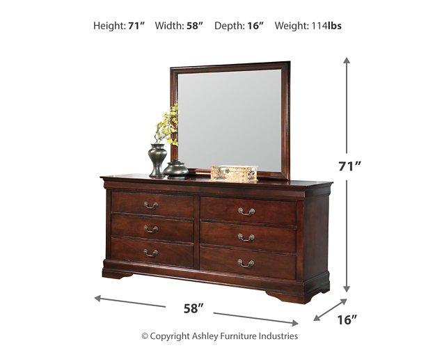 Alisdair Dresser and Mirror - Aras Mattress And Furniture(Las Vegas, NV)