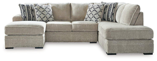 Calnita Sectional with Chaise - Aras Mattress And Furniture(Las Vegas, NV)