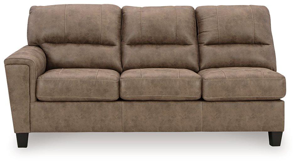 Navi 2-Piece Sectional Sofa Sleeper Chaise - Aras Mattress And Furniture(Las Vegas, NV)