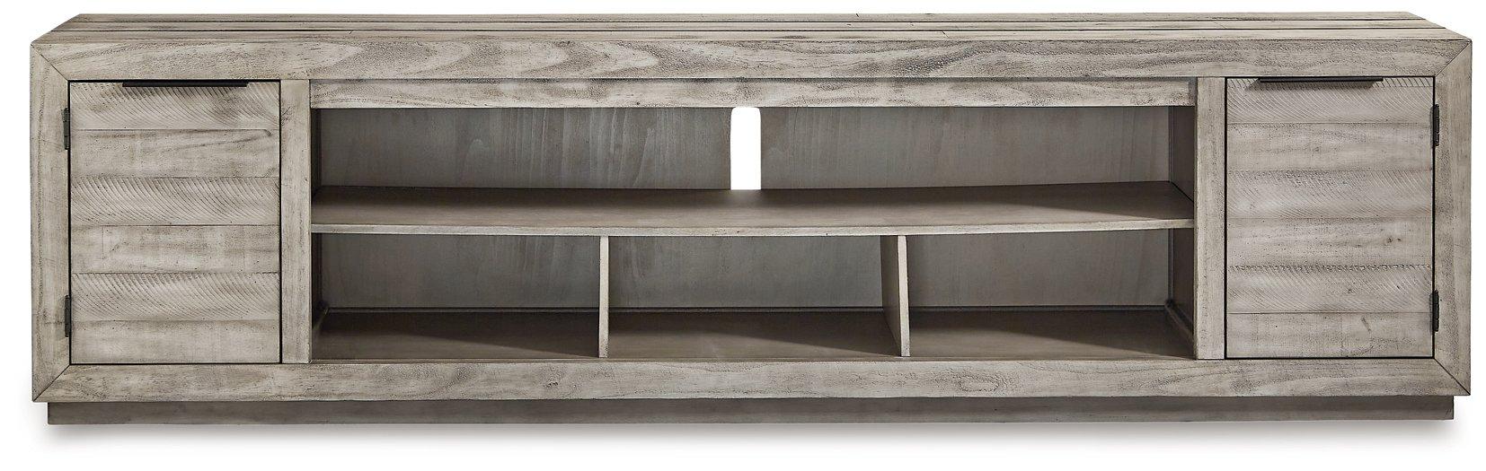 Naydell 92" TV Stand with Electric Fireplace - Aras Mattress And Furniture(Las Vegas, NV)