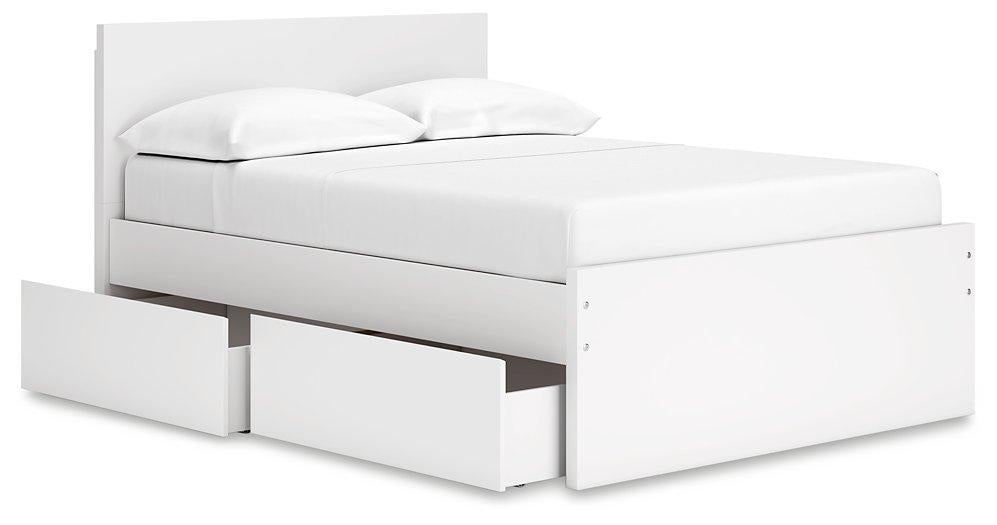 Onita Panel Bed with 2 Side Storage - Aras Mattress And Furniture(Las Vegas, NV)